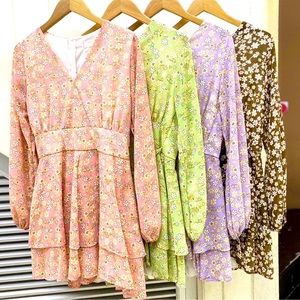 New Multi-floral jumpsuit dress